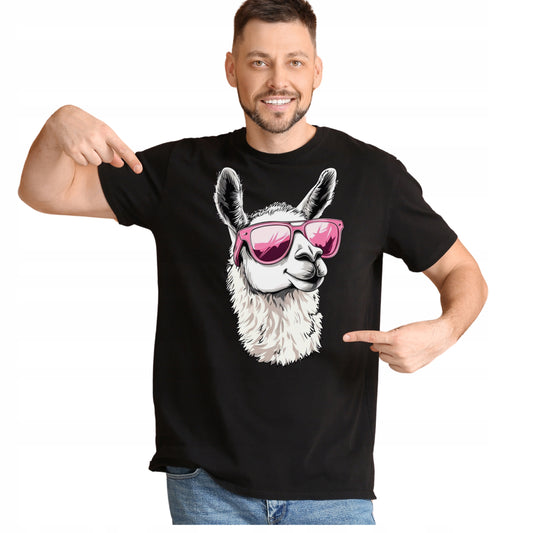 ALPAKA KOSZULKA T-SHIRT NA PREZENT ŚMIESZNA 100% BAWEŁNIANA KOLORY