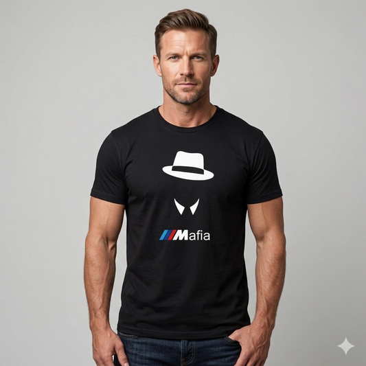 Motoryzacyjna Koszulka T-shirt męska z nadrukiem BMW 100% Bawełna Rozmiary