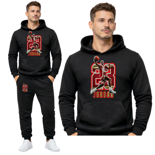 IAM BOSS BMW MESKI KOMPLET DRESOWY BLUZA Z KAPTUREM+SPODNIE DRIPO