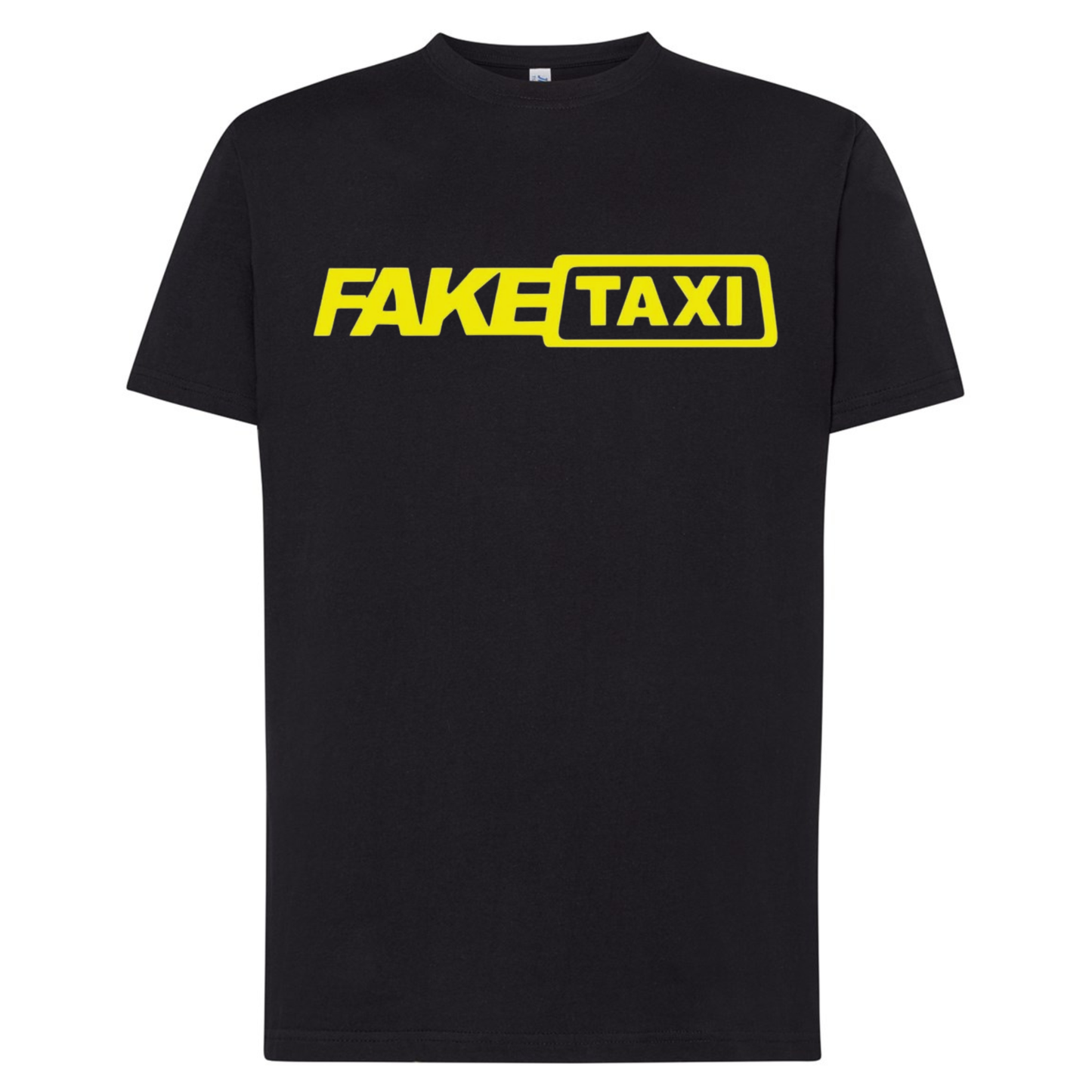 Motoryzacyjna Koszulka T-shirt męska z nadrukiem FAKE TAXI 100% Bawełna Rozmiary